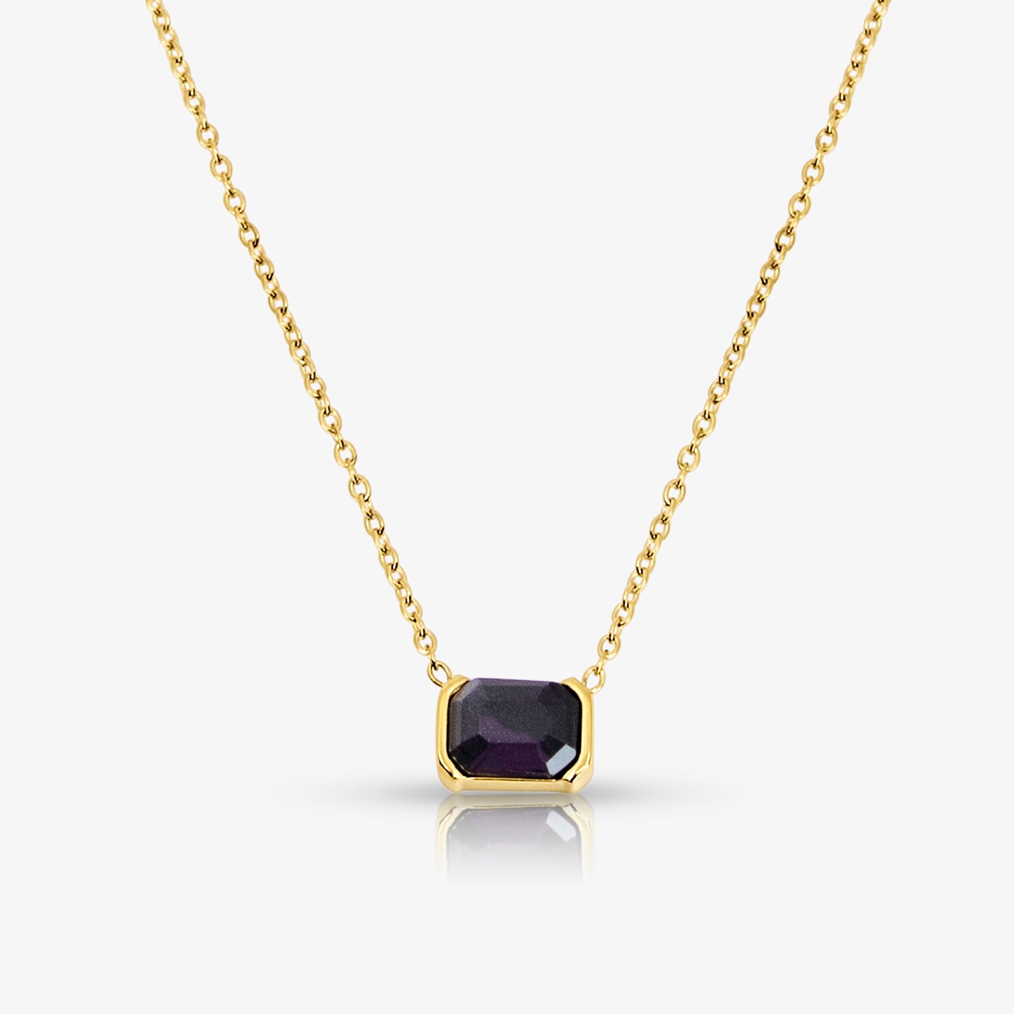 Evry Jewels Noa Birthstone Necklace