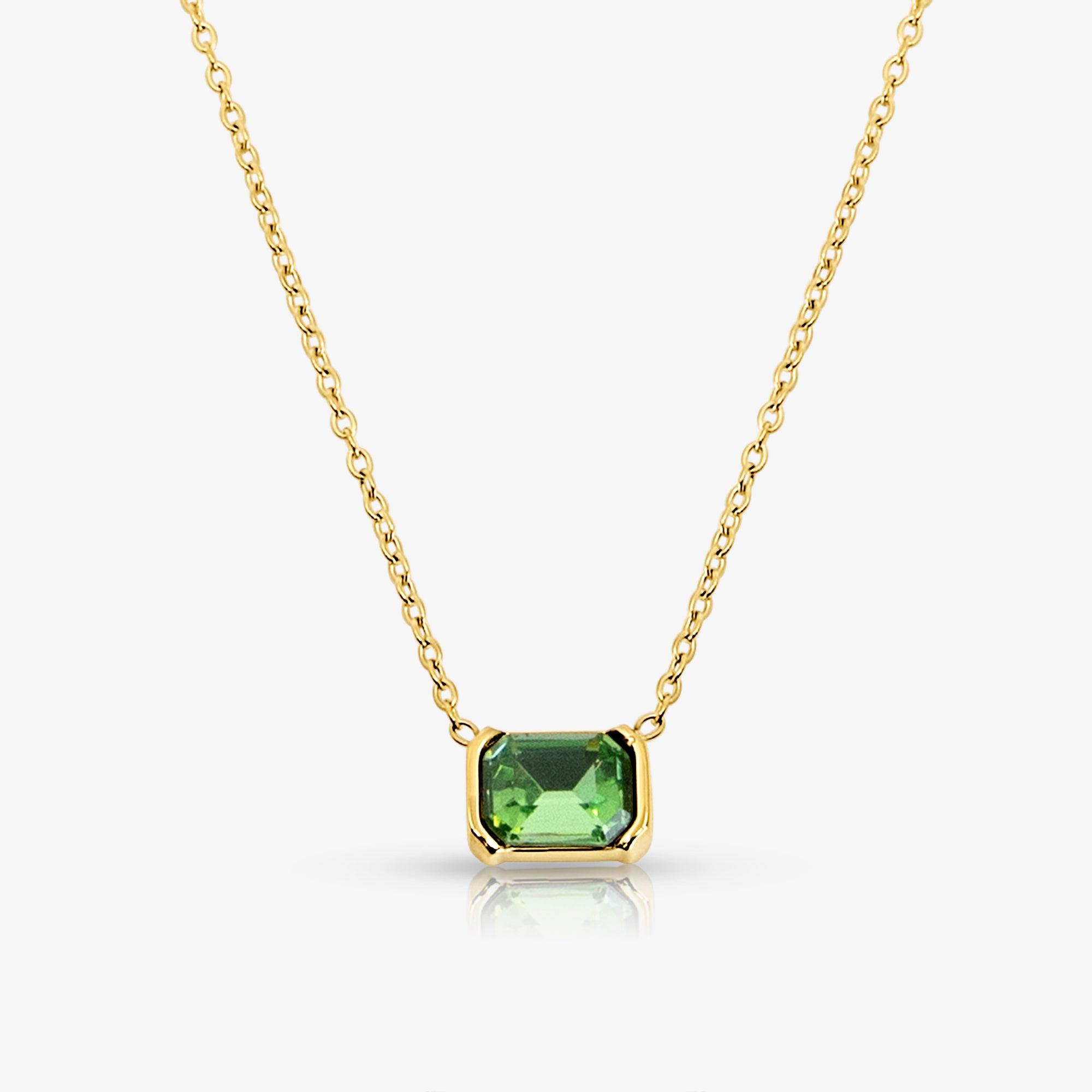 Evry Jewels Noa Birthstone Necklace