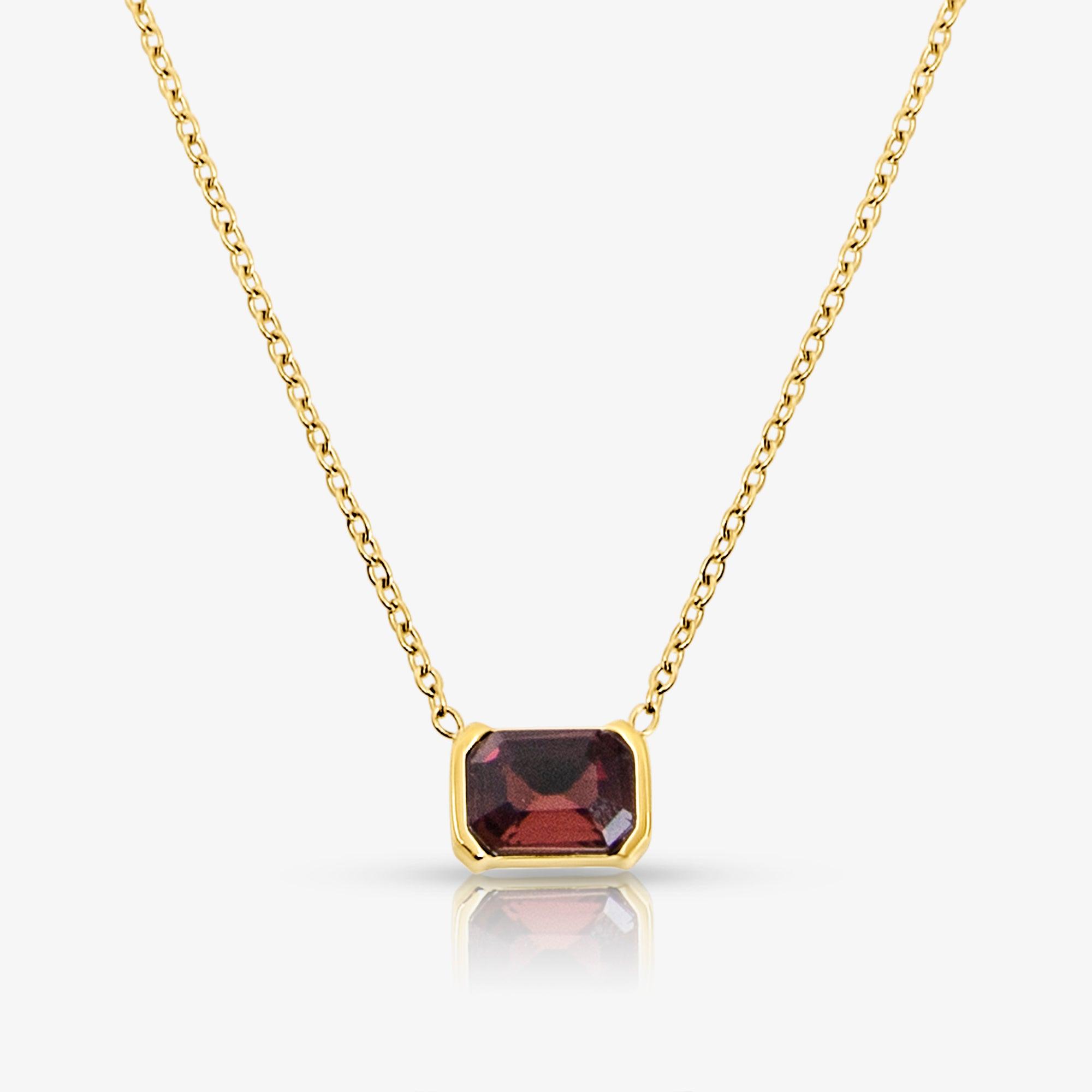 Evry Jewels Noa Birthstone Necklace