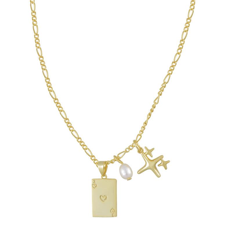 Evry Jewels Wish Upon Necklace