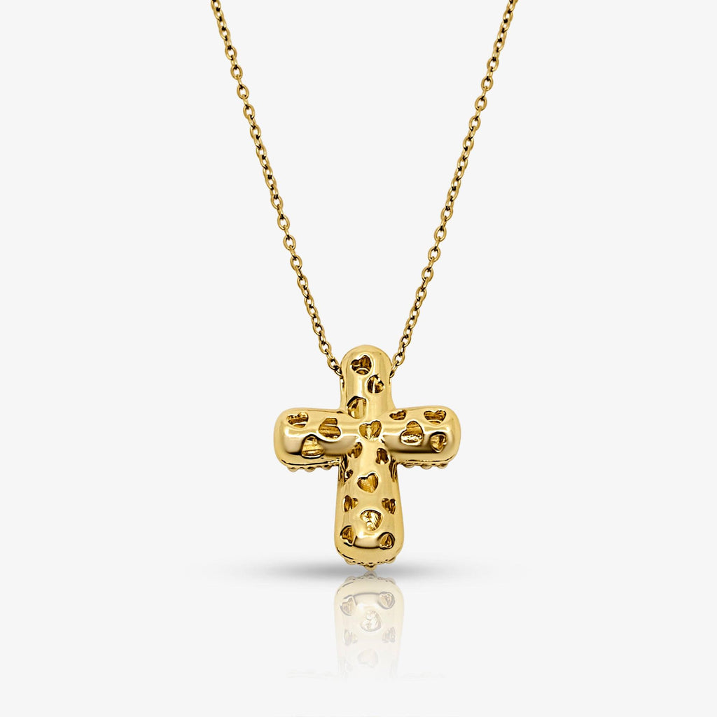 Evry Jewels Forever Blessed Cross Necklace