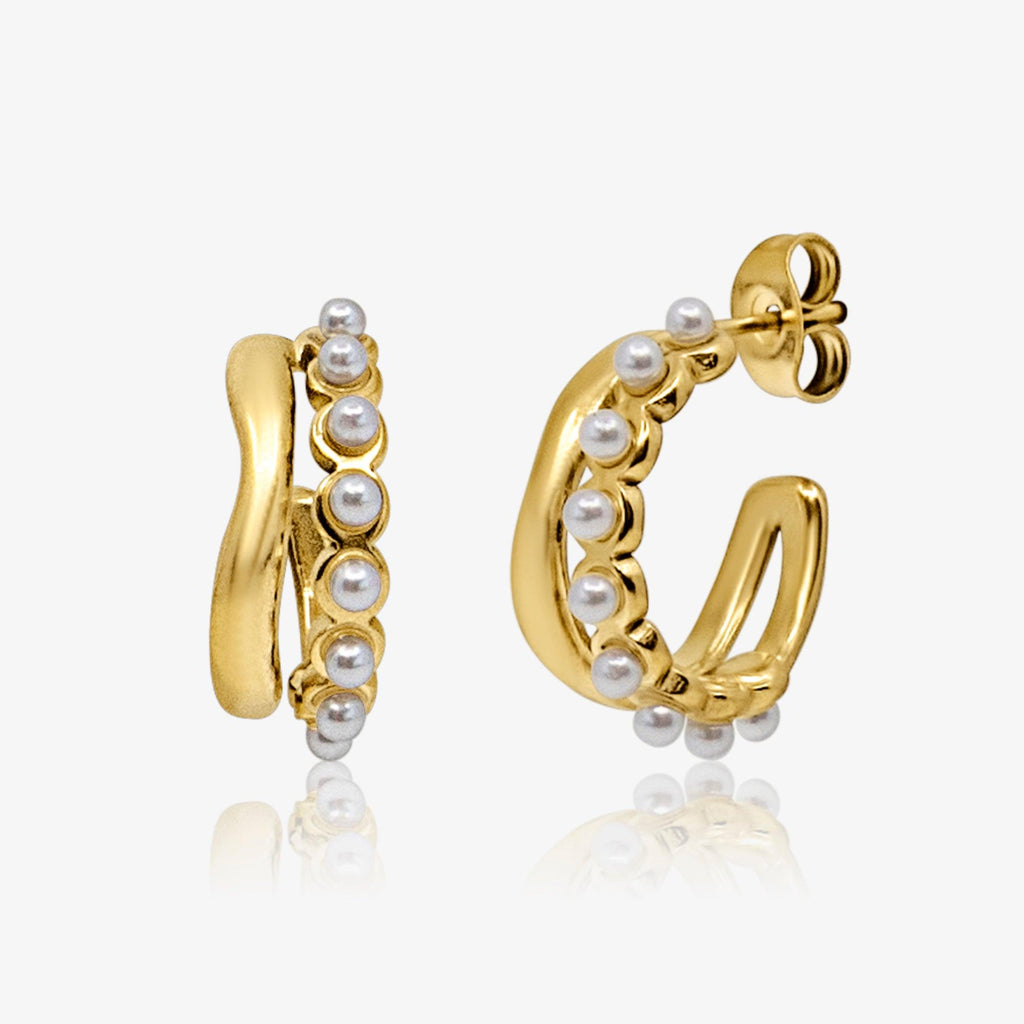 Evry Jewels Ma Cherie Hoop Earrings