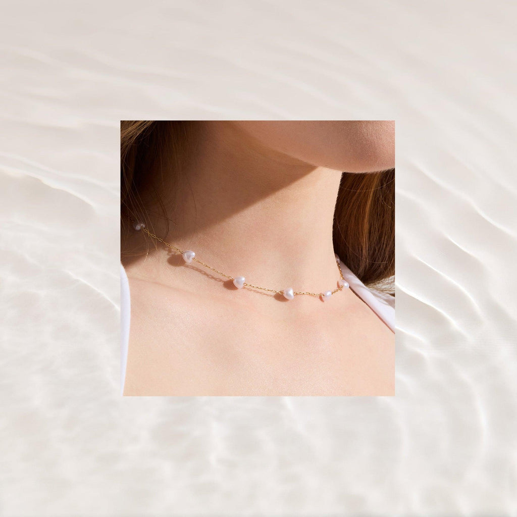 Evry Jewels Pearl Embrace Necklace