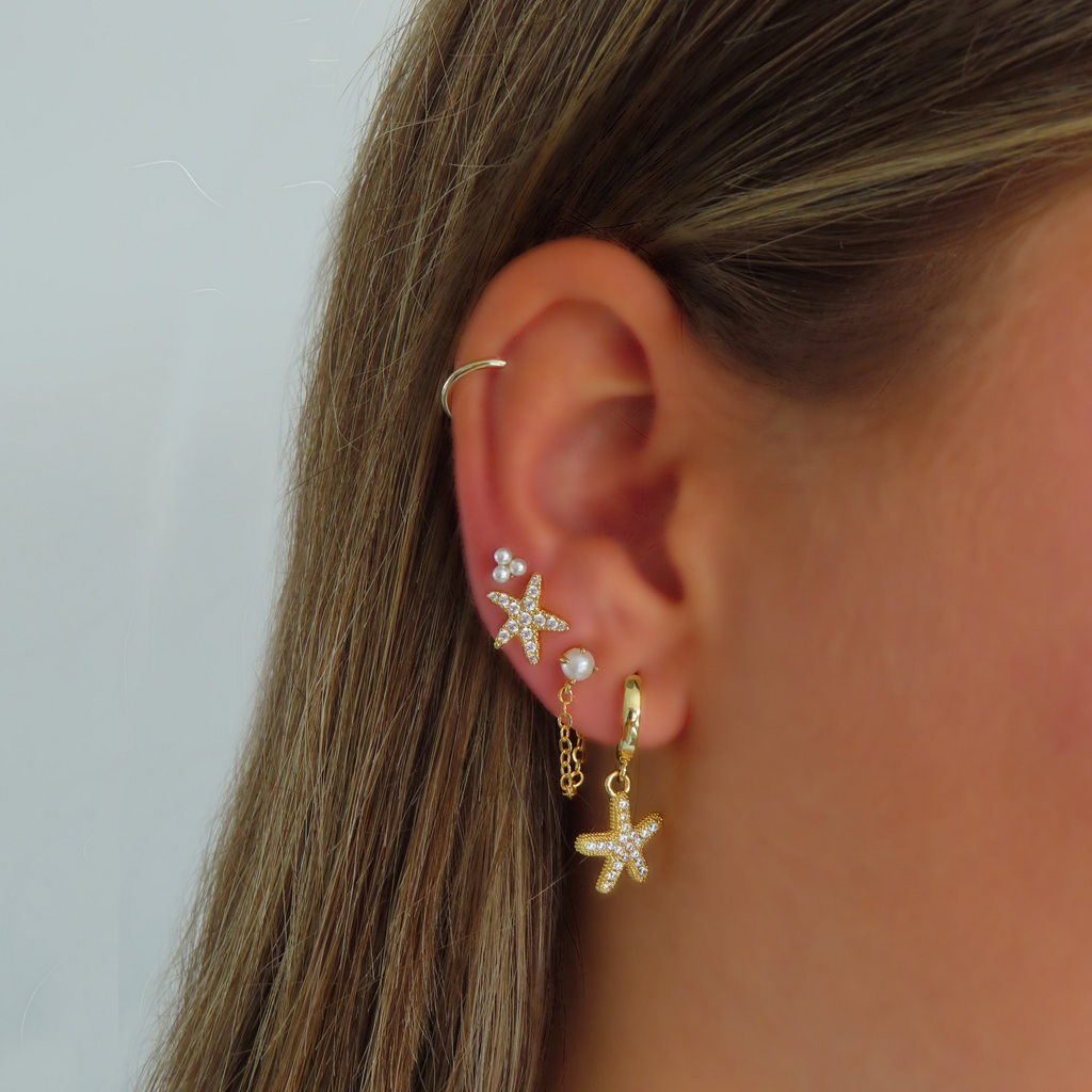 Evry Jewels Pearlio Earrings