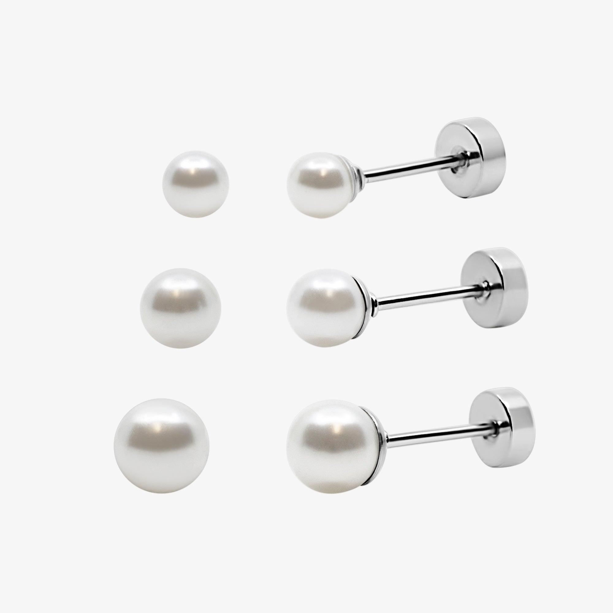 Evry Jewels Flat Back Earrings Set Collection
