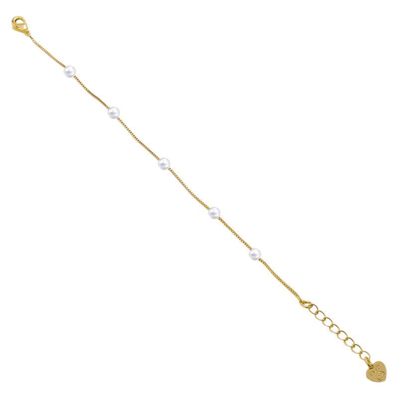 Evry Jewels Pearls of Love Bracelet