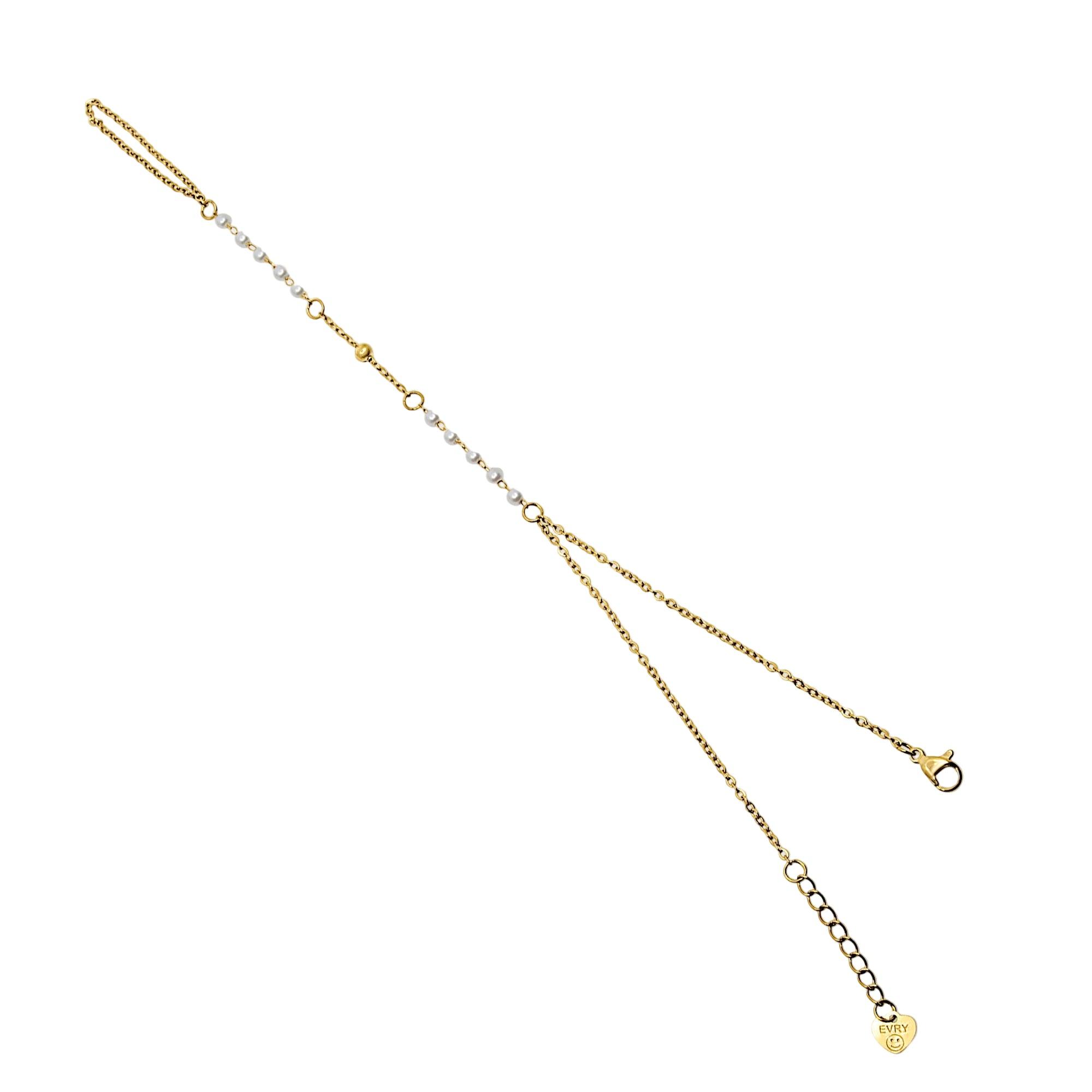 Evry Jewels Beaded Hand Chain