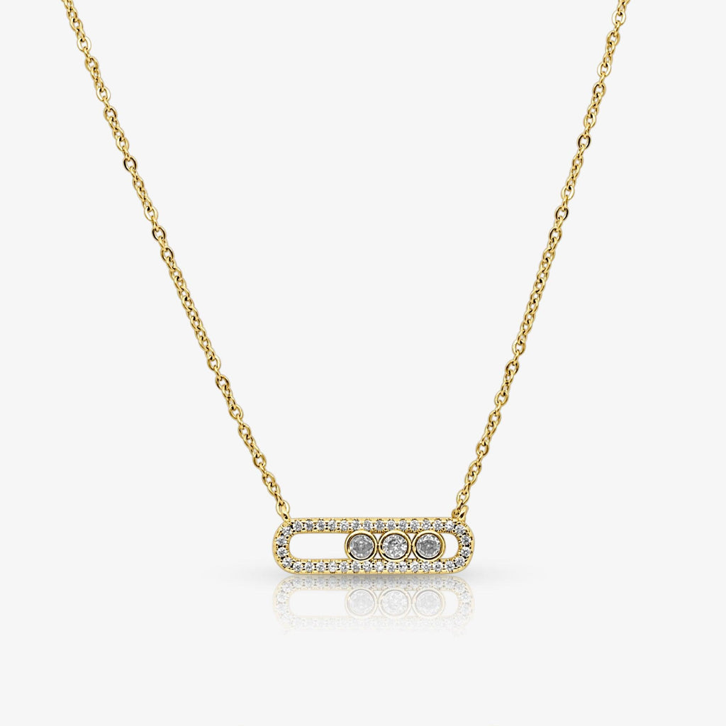 Evry Jewels Starlight Bar Necklace