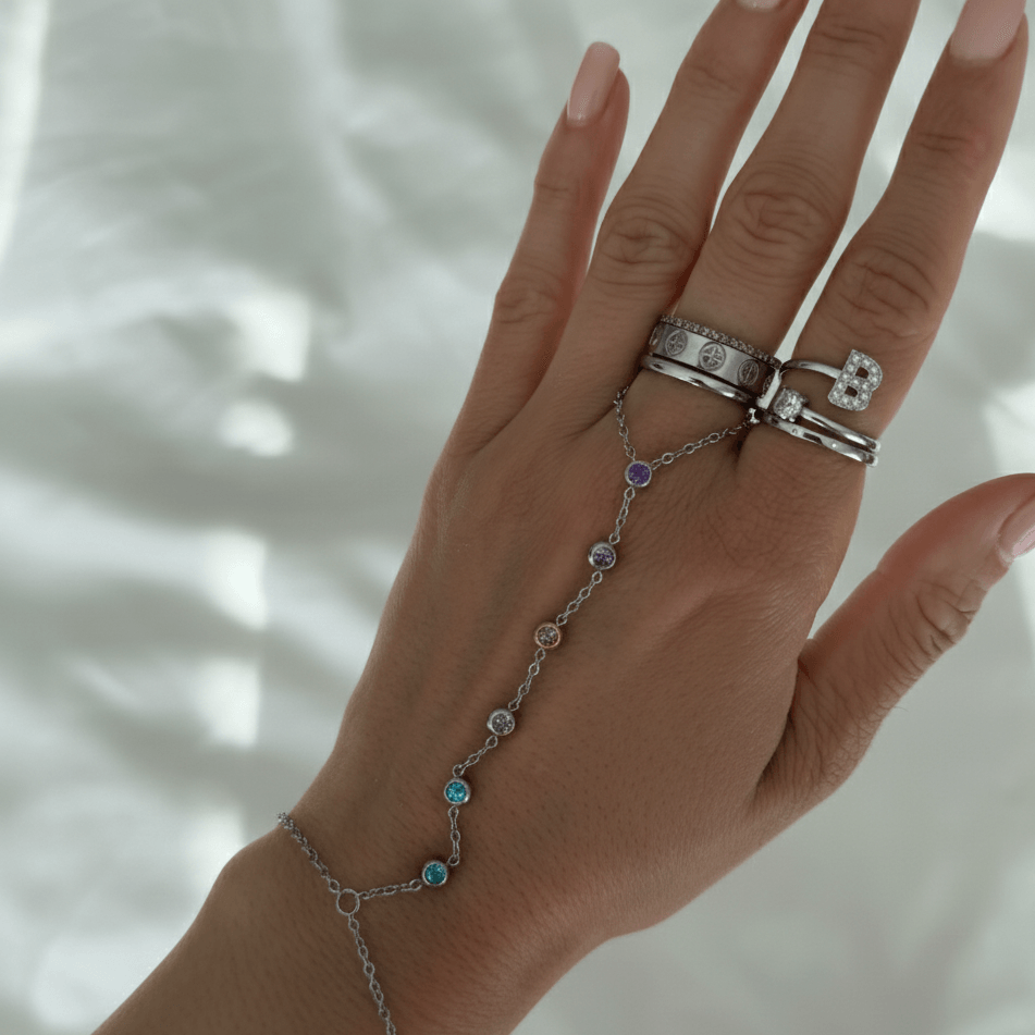 Evry Jewels Viral Hand Chains: Anti Tarnish Waterproof