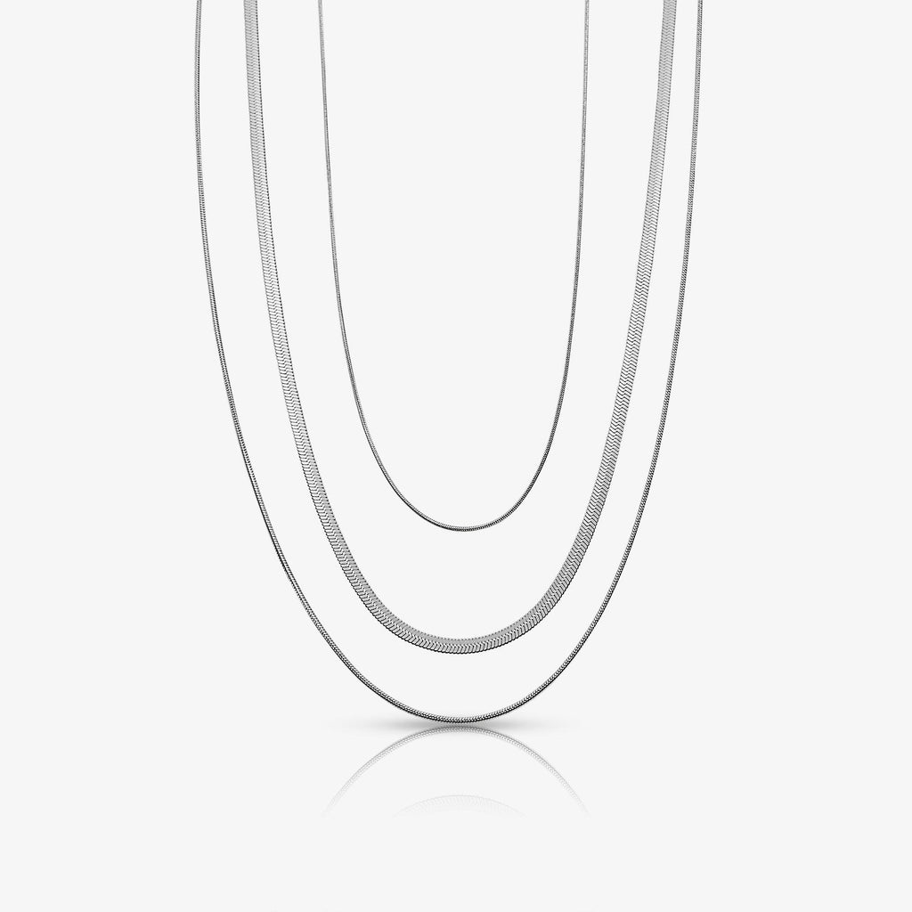 Evry Jewels Queen Behaviour Triple Layered Necklace