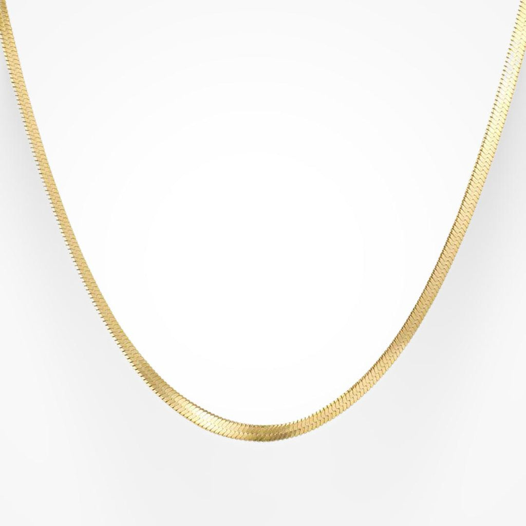 Evry Jewels Shining Snake Necklace