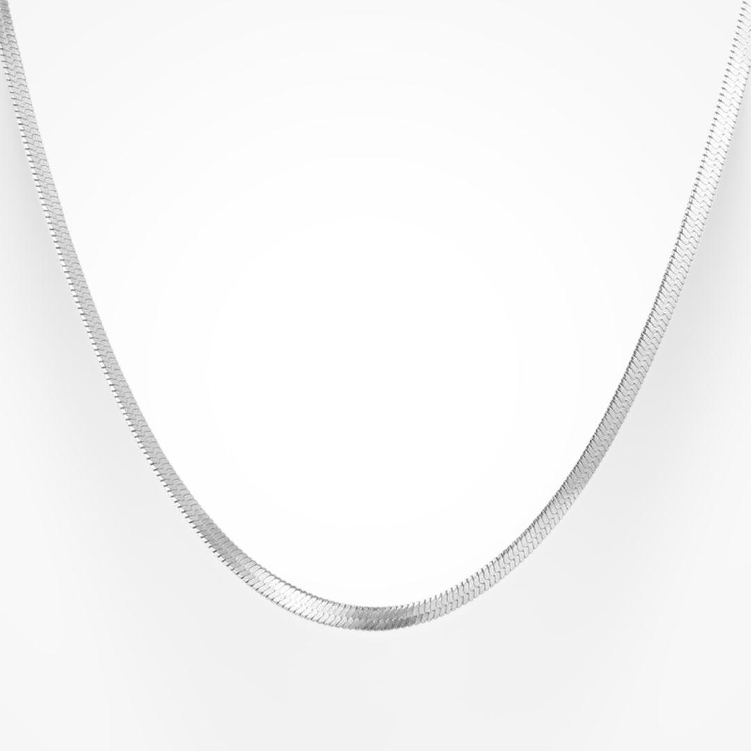 Evry Jewels Shining Snake Necklace