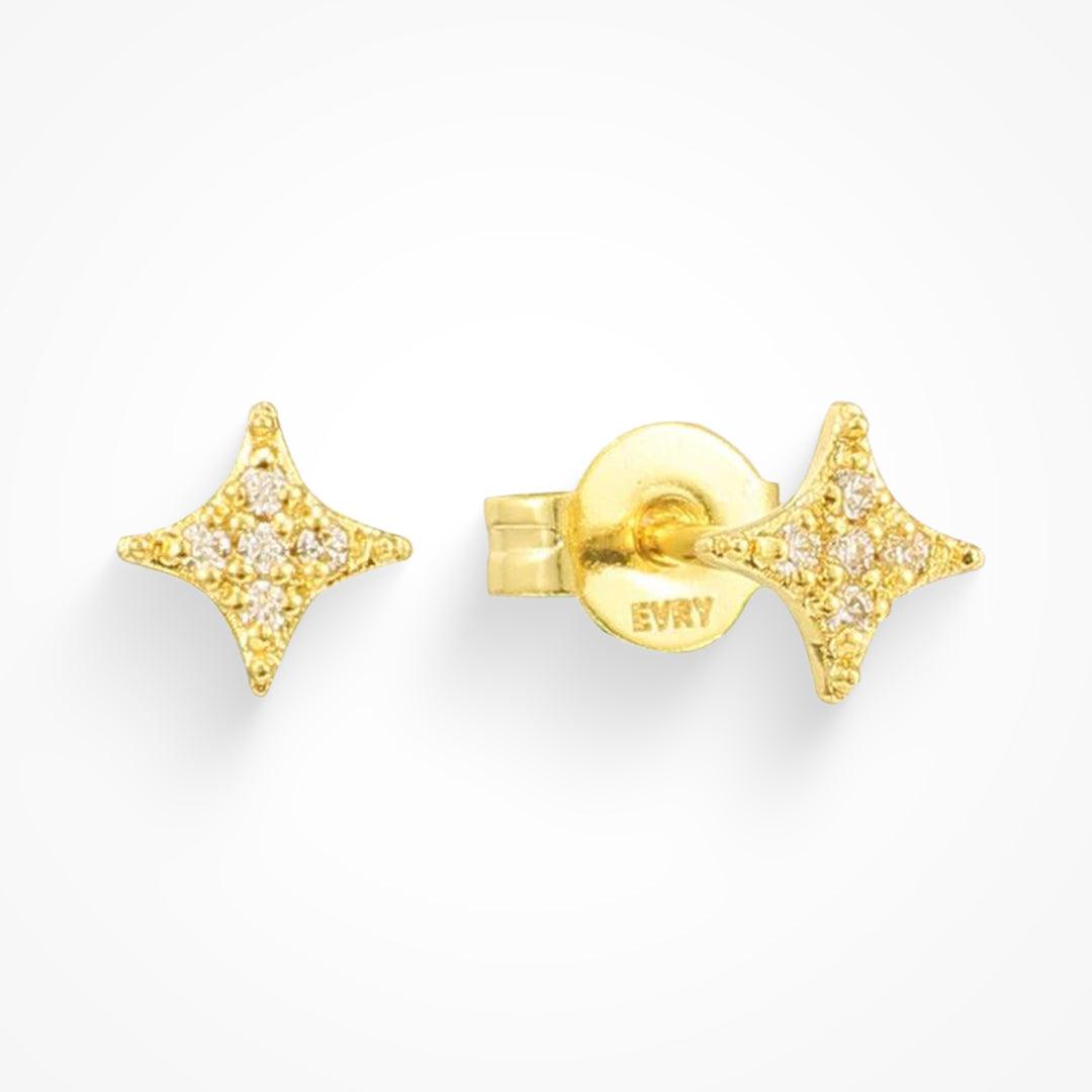 Evry Jewels Shooting Star Earrings