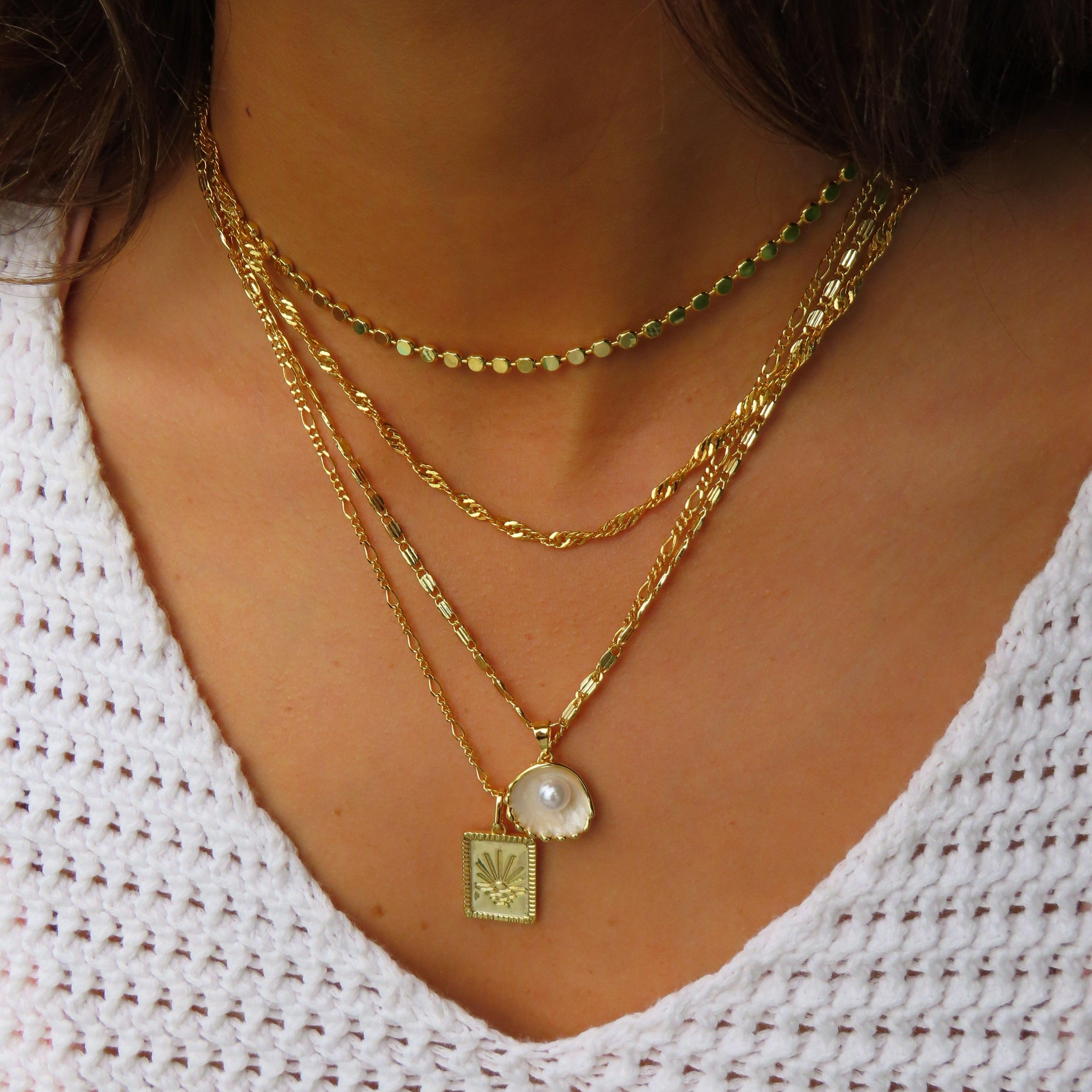 Evry Jewels Sunshine Necklace