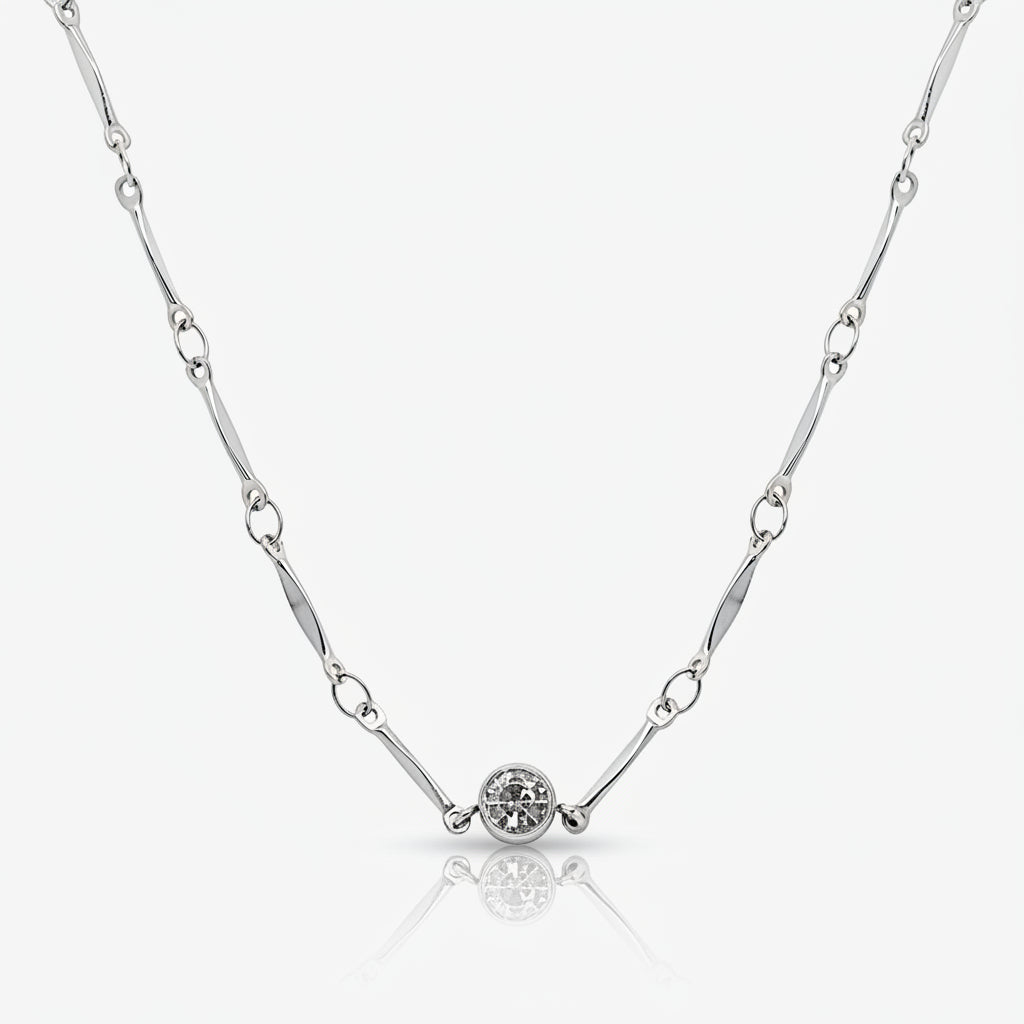 Evry Jewels Spotlight Choker Necklace