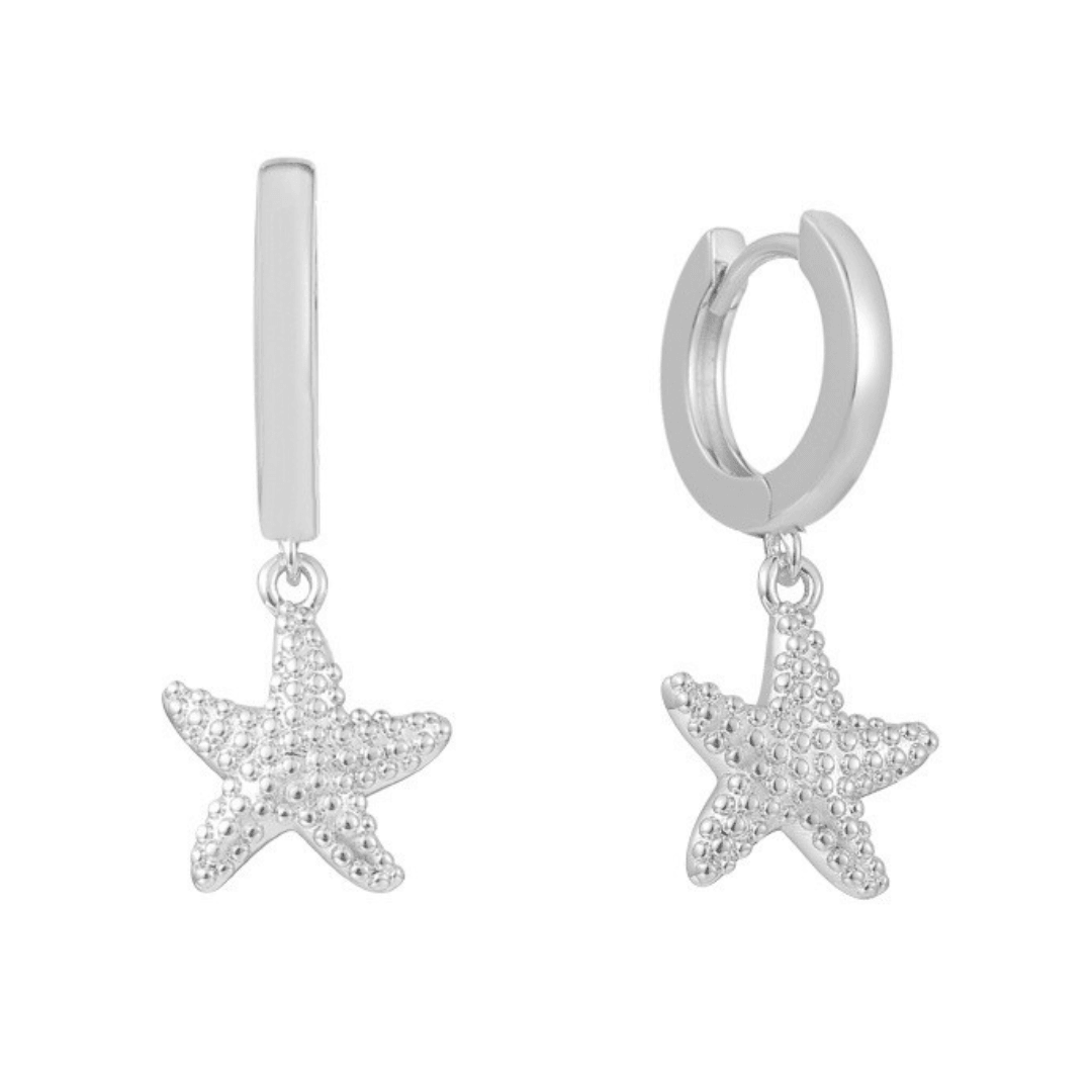 Evry Jewels Starfish Earrings