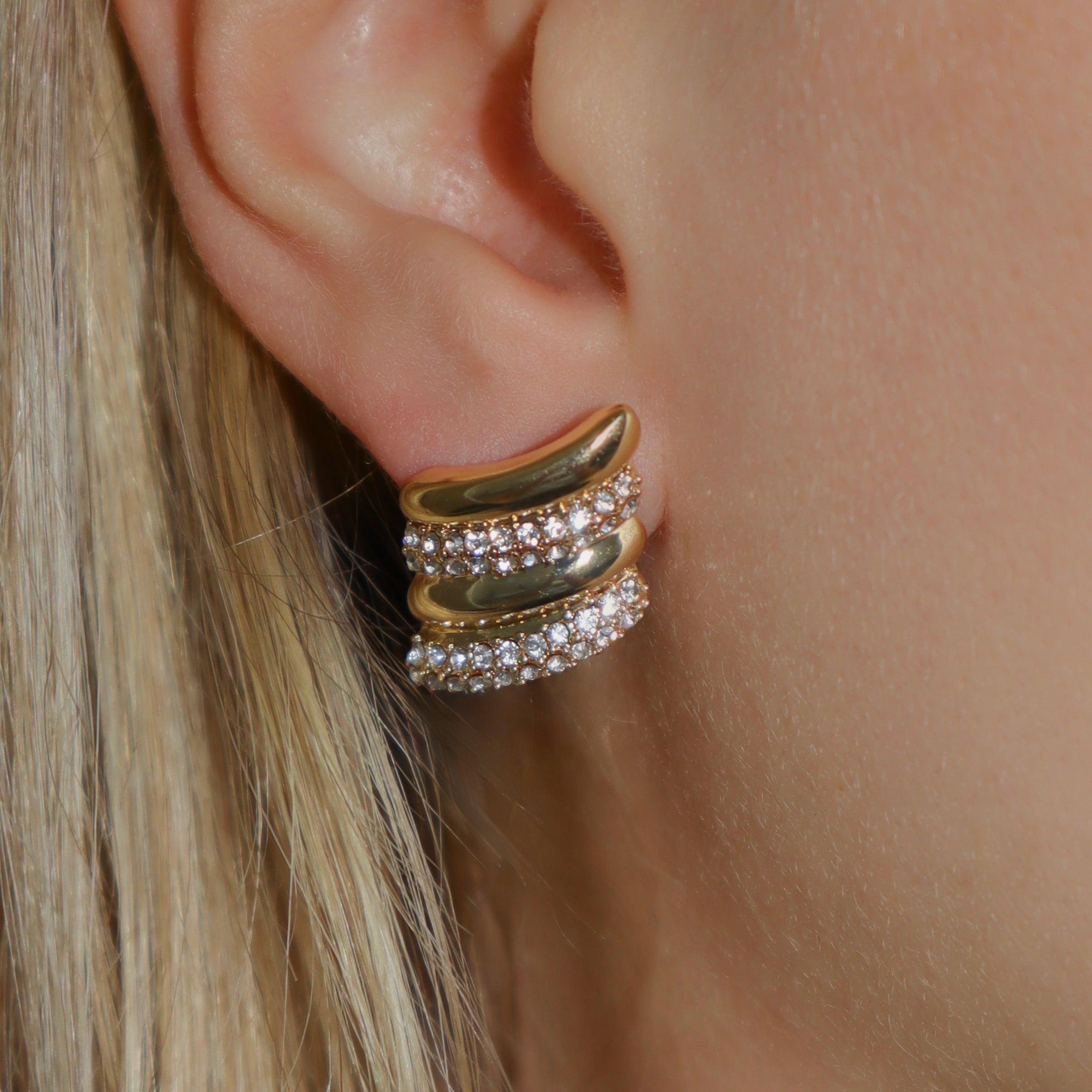Evry Jewels Bling Rush Earrings