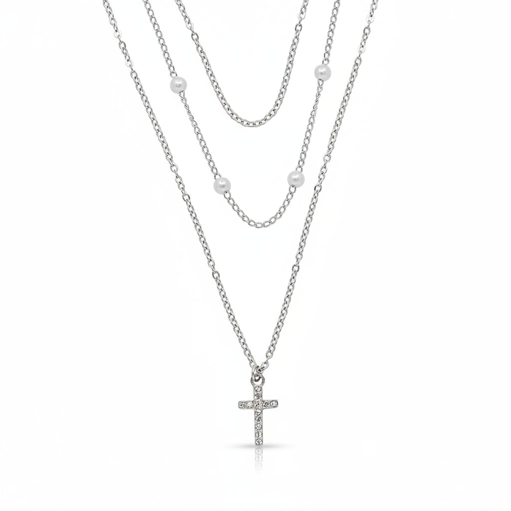 Evry Jewels Sunday Crush Necklace 3 Piece Set