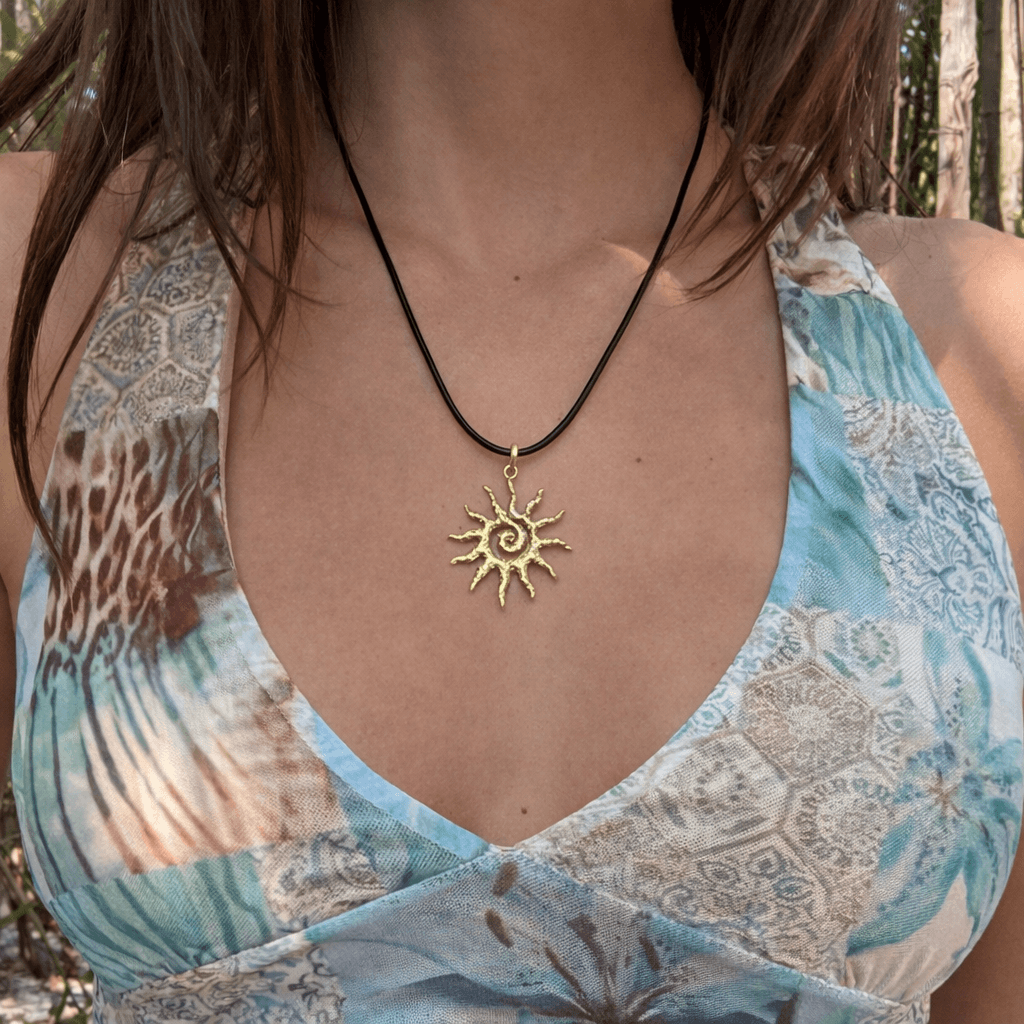 Evry Jewels Sun Kissed Cord Necklace