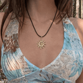 Evry Jewels Sun Kissed Cord Necklace