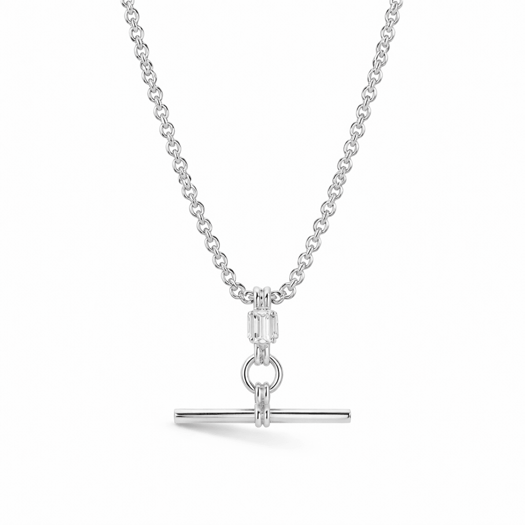 Evry Jewels Sweet Link Necklace