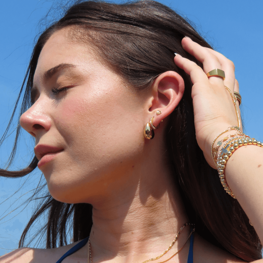 Evry Jewels Teardrop Earrings