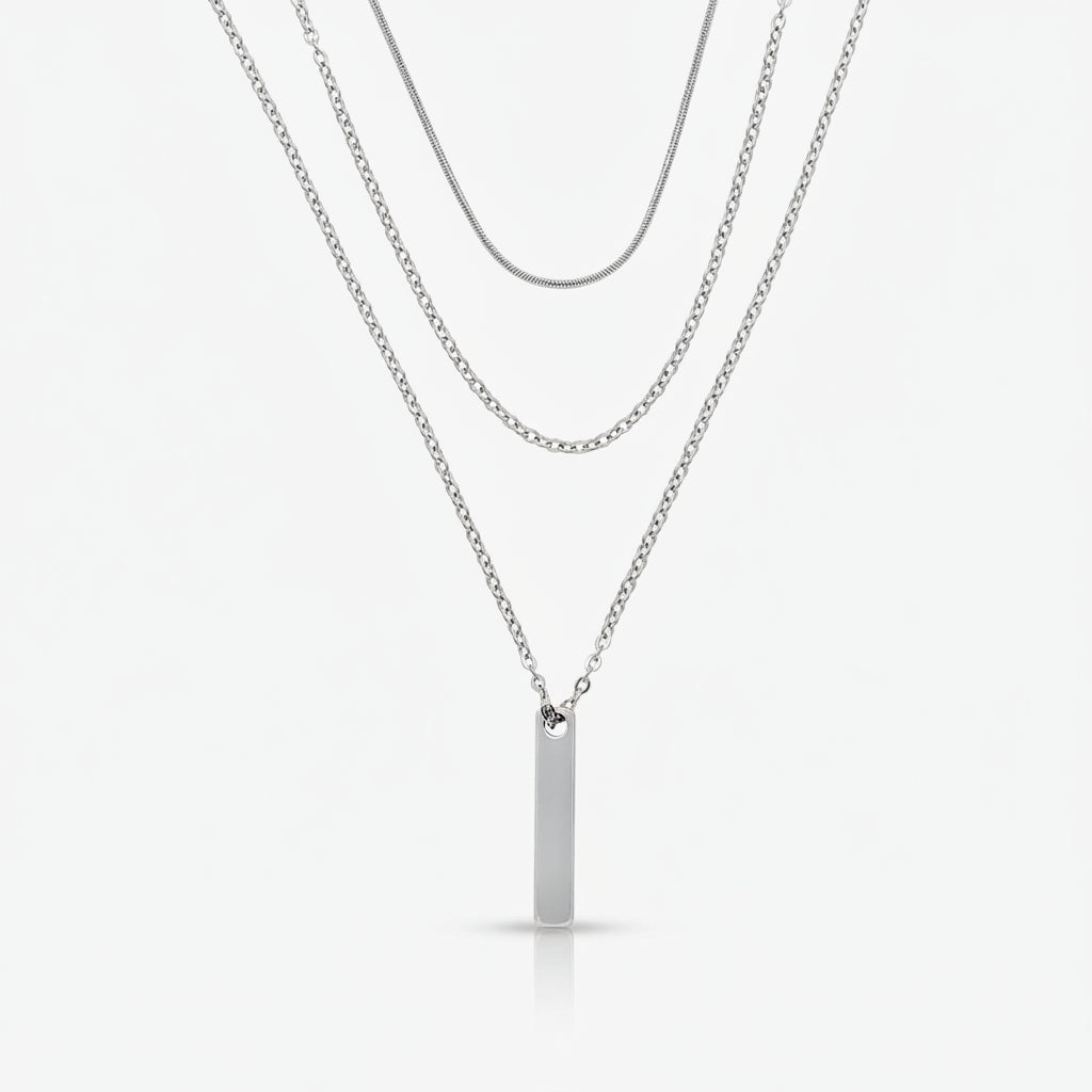 Evry Jewels That Girl Necklace 3 Piece Set