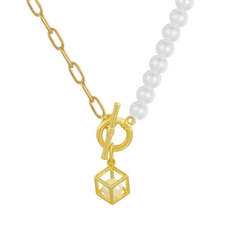 Evry Jewels Cubic Charm Necklace