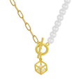 Evry Jewels Cubic Charm Necklace