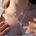 Evry Jewels Ocean Edge Necklace