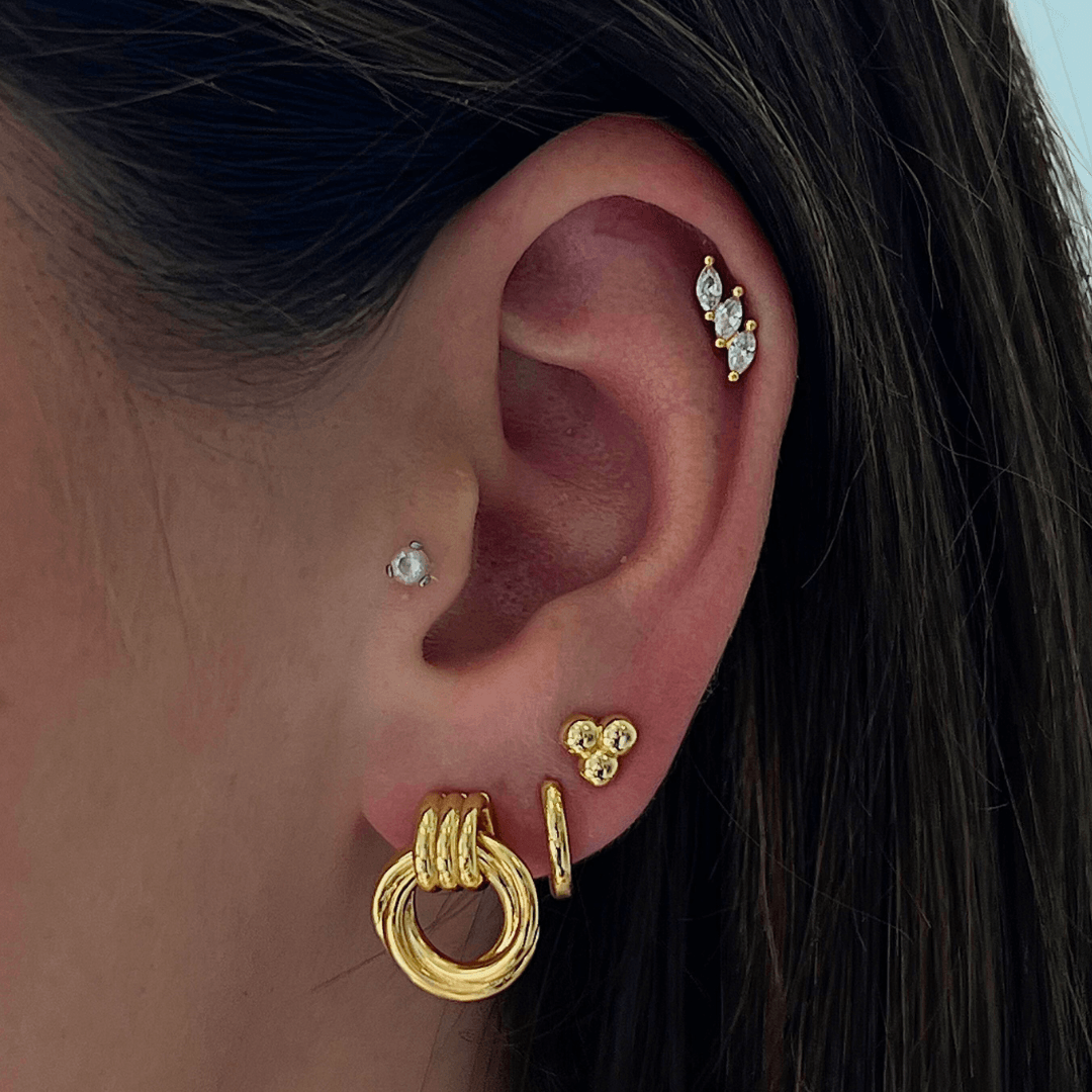 Evry Jewels Trio Earrings