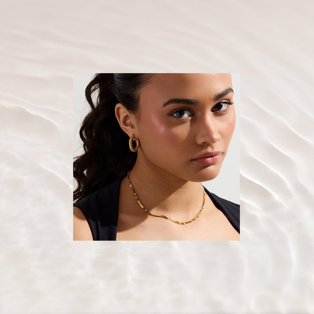 Evry Jewels Twisted Luxe Necklace