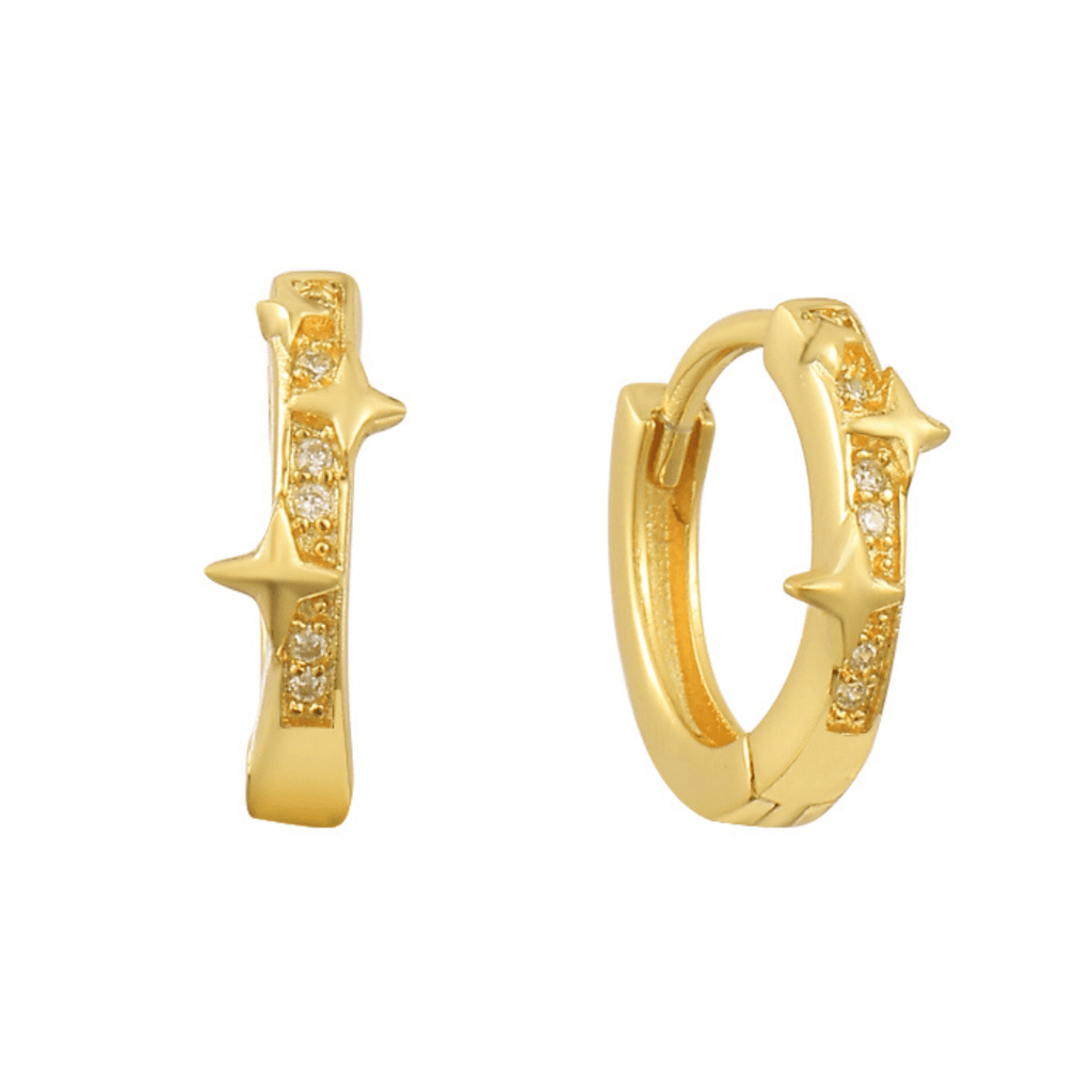 Evry Jewels Wish Upon A Star Earrings